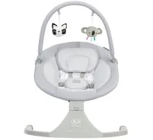 Крісло-гойдалка Kinderkraft Luli Gray (5902533915668)