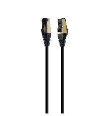 Патч-корд 10м, S/FTP, cat 8, литий, 50u", CU, AWG 27, LSZH, black Cablexpert (PP8-LSZHCU-BK-10M)