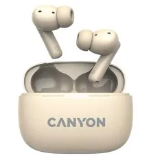 Навушники Canyon TWS-10 OnGo ANC ENC Beige (CNS-TWS10BG)
