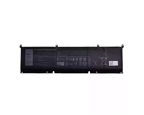 Акумулятор до ноутбука Dell XPS 15-9500 69KF2, 86Wh (7187mAh), 6cell, 11.4V, Li-ion AlSoft (A47939)