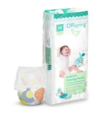 Підгузки Offspring Skye Розмір M 6-11 кг 42 шт (DP-OI-FAP-M42P-SKY)