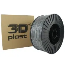 Пластик для 3D-принтера 3Dplast PETG 1.75мм, 3кг, gray metallic (3DPTG1753GRMT)