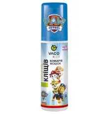 Спрей від комах Vaco Paw Patrol Sensitive Від комарів, кліщів і мошок з Icaridin 10% Для дітей від 6 місяців 80 мл (5901821953641)