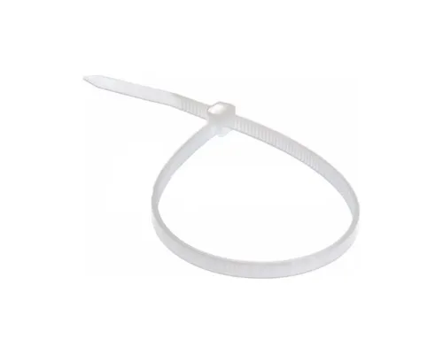 Стяжка 80мм/3.0мм, white, 100 шт APRO (CT-W380)