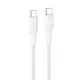 Дата кабель USB-C to USB-C 1.0m 240W white Belkin (CAB025HQ1MWH)