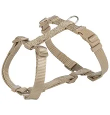 Шлея для собак Trixie Premium H-harness XXS–XS 20–32 см 10 мм пісочна (4053032673168)