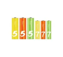 Батарейка CUKTECH AA+AAA rainbow alkaline battery (12*AA+12*AAA) (CUKAAB10CNCM)