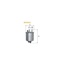 Фільтр паливний Wixfiltron WF8403