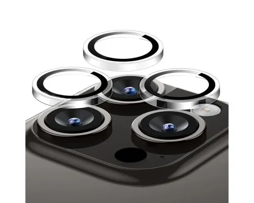 Скло захисне Armorstandart for Camera AR iPhone 15 Pro / 15 Pro Max Black Clear (ARM76286)