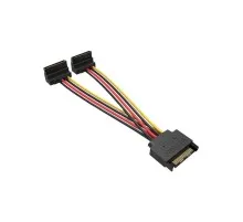 Кабель живлення Serial ATA Male to 2xSATA Female VENTION (KDBBB)