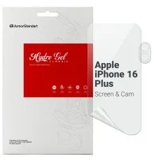 Плівка захисна Armorstandart Kit Clear Screen + Camera Apple iPhone 16 Plus (ARM80716)