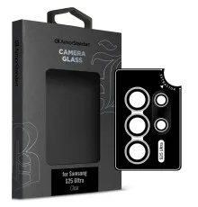 Скло захисне Armorstandart Camera Supreme BI Samsung S25 Ultra Black Clear (ARM83223)