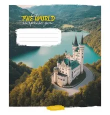 Зошит Школярик Let the world surprise you 60 аркушів клітинка (060-3548K)