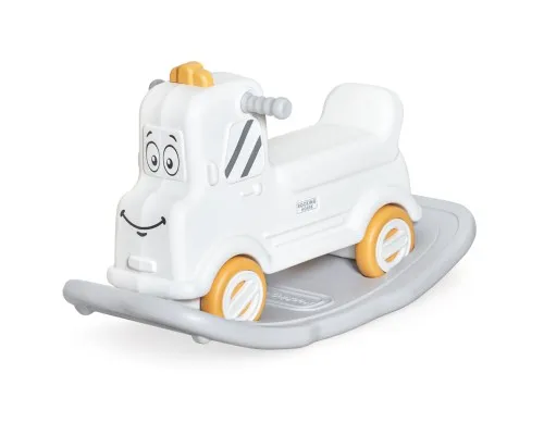 Чудомобіль Mealux Mack - качалка (KD-D121 White)