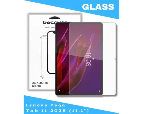 Скло захисне BeCover Lenovo Yoga Tab 11 2025 (11.1") TB-710FU (714895)