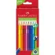 Олівці кольорові Faber-Castell JUMBO Triangular Junior, тригранний корпус, 10 кольорів (116510) (12390)