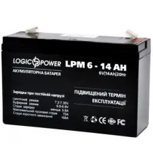 Батарея до ДБЖ LogicPower LPM 6В 14 Ач (4160)