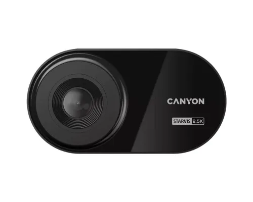 Відеореєстратор Canyon DVR25 WQHD 2.5K 1440p Wi-Fi Black (CND-DVR25)