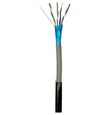 Кабель мережевий GEAR FTP 305м, cat.5e, CCA, 4*2*0,51, PVC+PE, outdoor (GEC-FTPCCAOUT051305)