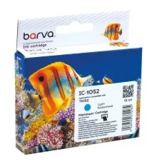 Картридж Barva Epson T0732/T1052 (C13T10524A10) 360ст, cyan (IC-1052)