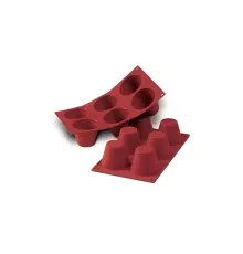 Форма для випікання Silikomart "Мафін" d 75 мм, h 60 мм (SF052/C)