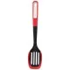 Ложка кухарська Bergner Mars з прорізами, 34 см (BG-38871-RD)