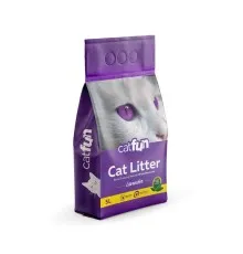 Наповнювач для туалету Catfun бентонітовий з ароматом лаванди 5 л (8683655071452)