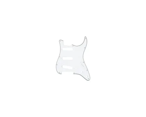 Пікгард панель для гітари DiMarzio 3-Ply Pickguard For Stratocaster (White) (FG2108W)