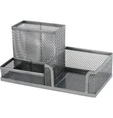 Підставка для дрібниць Axent 203x105x100мм, wire mesh, silver (2116-03-A)