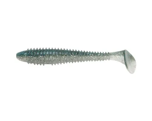 Силікон рибальський Keitech Swing Impact FAT 3.8" (6 шт/упак) ц:431 silver shiner (1551.01.08)