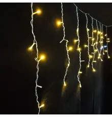Гірлянда Novogod`ko бахрома 83 LED, теплий білий, 3*0,6 м, мерехтіння (973776)