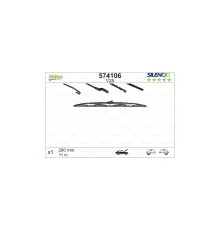 Щітка склоочисника Valeo 574106