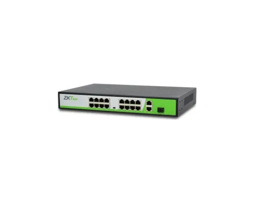 Комутатор мережевий ZKTeco ZK-PoE1621N-200W (ZK-PoE1621N(S)-200W)