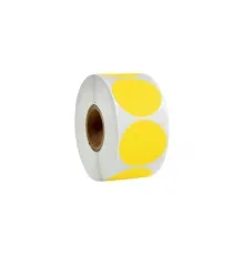 Етикетка UKRMARK термо ECO 38x38/ 0.1тис, коло, жовтий (900389)