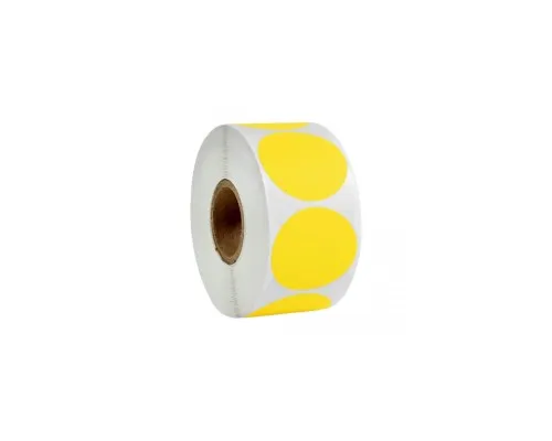 Етикетка UKRMARK термо ECO 38x38/ 0.1тис, коло, жовтий (900389)