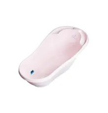 Ванночка Tega Baby Bunny зі зливом 92 см powder pink (KR-011-104)