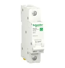 Автоматичний вимикач Schneider Electric RESI9 6kA 1P 63A (R9F02163)
