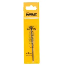 Свердло DeWALT універсальне D = 4 мм, L = 103 мм, WL = 73 мм, 1 шт (DT6517)