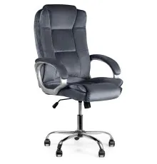 Офісне крісло Barsky Soft Microfiber Grey Soft-03 (Soft-03)