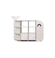 Дитячий стелаж Mealux Bubbles White (KD-E057 White)