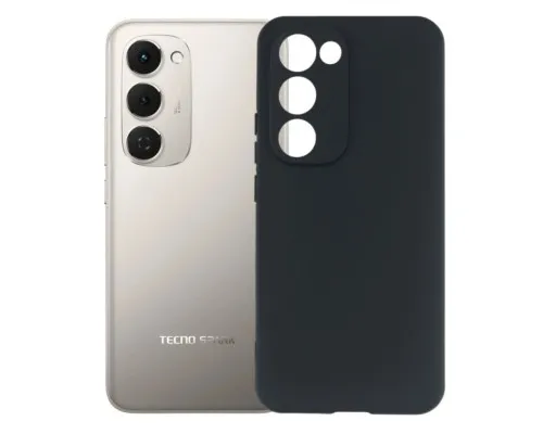 Чохол до мобільного телефона BeCover Tecno Spark 40 Pro Plus (KM7) Black (715043)