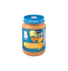 Дитяче пюре Gerber Овочі з куркою з 7 місяців 190 г (1227384)