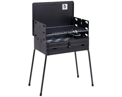 Гриль-барбекю Bo-Camp вугільний Suitcase Model Black (8130030) (DAS303886)