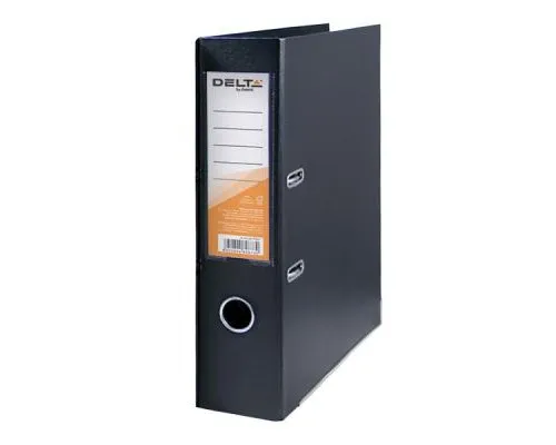 Папка - реєстратор Delta by Axent double-sided PP 7,5 cм, disassembled, black (D1712-01P)