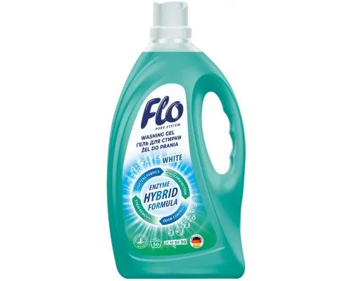 Гель для прання Flo 4 в 1 White 2 л (5900948237733)