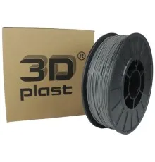 Пластик для 3D-принтера 3Dplast PLA 1.75мм, 0.85кг, gray (3DPLA17508GRE)
