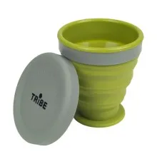 Стакан туристичний Tribe 200 мл T-FF-0001 olive (T-FF-0001-olive)