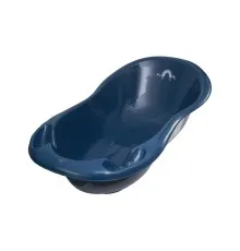 Ванночка Tega Baby LUX METEO зі зливом 102 см navy (ME-005 ODPLYW-164)