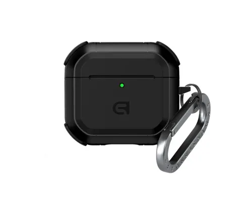 Чохол для навушників Armorstandart Panzer для Apple Airpods 4 Black (ARM82552)