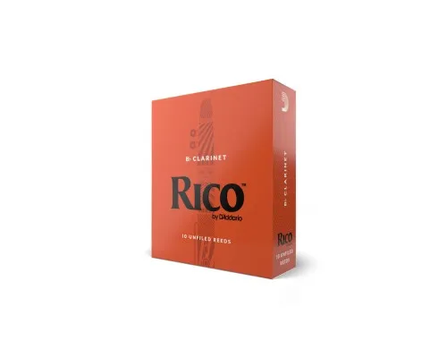 Тростина для кларнета D'Addario Rico - Bb Clarinet #2.0 - 10 Pack (RCA1020)